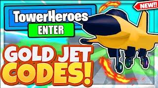 ALL NEW SECRET *GOLD JET* UPDATE CODES In Roblox Gym Tycoon!
