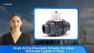 Single Acting Pneumatic Actuator for Valve - Wholesale Supplier in China