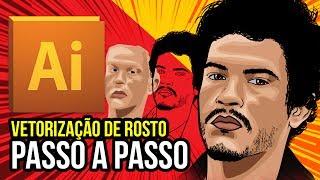 APRENDA a vetorizar rosto - PASSO a PASSO