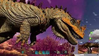 ARK Ascended Ceratosaurus taming official server pve