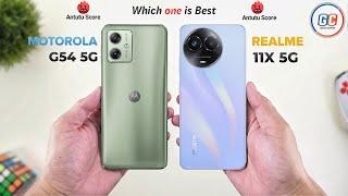 Motorola 54 5G Vs Realme 11X 5G | Full Comparison  Which one is Best?