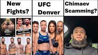 Leaked UFC Fights? Chimaev Is A Scammer? UFC Denver? - Combat Sports This Week