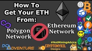 How To - Move ETH From Polygon To Ethereum Network NOT Using Bridges