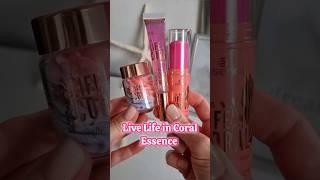 Live Life in Coral Limited Edition Essence cosmetics #essence #drogerieneuheiten #beautiful #dmnews