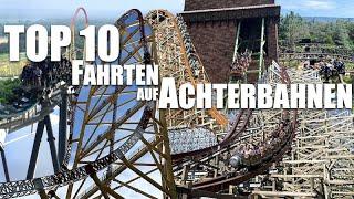 TOP 10 BESONDERE Fahrten auf Achterbahnen | Ranking