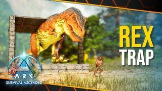 How to Build a Rex Trap in ARK: Survival Ascended!