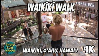 Waikiki Walk International Market Place to Kapiolani Park 4K60 May 9, 2023 Oahu Hawaii