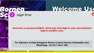 borneo schematic login error #Borneo Schematic New Update 2023 | How To Install Borneo Schematic |