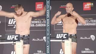 Jan Blachowicz vs. Glover Teixeira Weigh-In Video | UFC 267 | MMA Fighting
