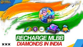 CHEAPEST RECHARGE SITE MLBB IN INDIA : HOW TO RECHARGE DIAMONDS IN INDIA TOP UP