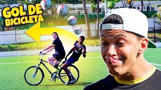 SÓ VALE GOL DE BICICLETA NESSE VÍDEO AQUI!!