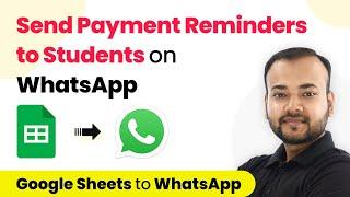 Send Fee Payment Reminders To Students On Whatsapp