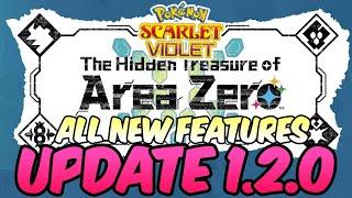 Patch 1.2.0 ALL NEW FEATURES & DLC in Pokemon Scarlet Violet Update