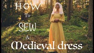 How to sew an easy medieval kirtle