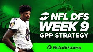 DRAFTKINGS & FANDUEL NFL DFS STRATEGY - PFF SHOW (WEEK 9)