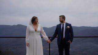 Beautiful Cinematic Wedding Film in the Blue Ridge Mountains - Sony A7IV + Super 8 Wedding Film