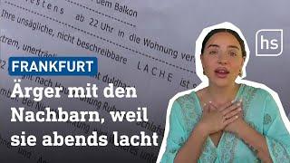 Kurioser Nachbarschaftsstreit – Leyla soll abends nicht mehr lachen | hessenschau