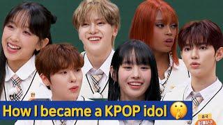 [Knowing Bros] Why I became a K-pop idol Dita, Natty, Zhang hao, Seok Matthew, Fatou, Eddie's Story