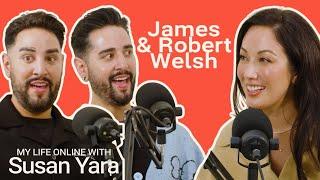 James & Robert Welsh Discuss Influencer Friendships | My Life Online with Susan Yara