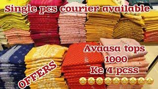 AVASAAA OFFER PRICE // 1000 Ke 4 pcs // branded tops // courier available