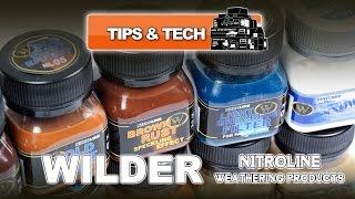 NEW WILDER NITROLINE WEATHERING PRODUCTS - UNBOXED