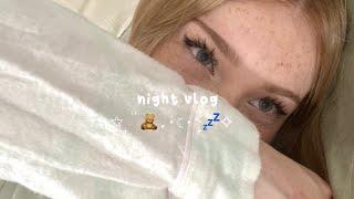 low quality and chill night vlog ᶻ 𝗓 𐰁