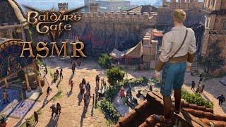 ASMR  Spend a Relaxing Day With Me in Baldur's Gate  Ear to Ear Whispering, Music & Ambience