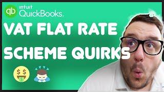 How to deal with the Quirks of Flat Rate Scheme in Quickbooks Online UK - from a Certified Trainer!