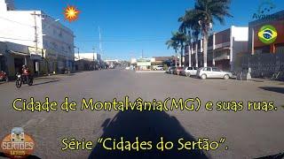 Cidade de Montalvânia(MG) e suas ruas. Série "Cidades do Sertão". - P 705.