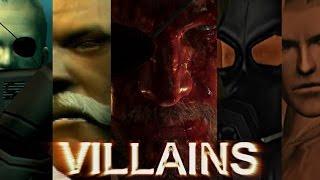 Metal Gear Solid - 5 VILLAINS