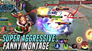 SUPER AGGRESSIVE FANNY MONTAGE BY YASUO!! | FANNY HIGHLIGHTS | Top Global Fanny | MLBB