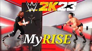 WWE 2K23 MyRise THE Lock [PS5 4K] Gameplay Walkthrough FULL GAME