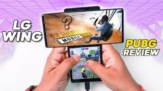 LG Wing Pubg Test  Dual Screen Gaming Test!! SD765G