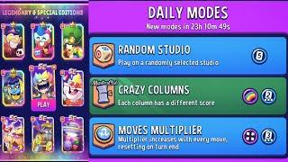 daily mode moves multiplier super sized | match masters moves multiplier | match masters