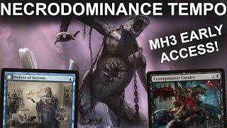 COMPLETE DOMINANCE! Legacy Dimir Necrodominance Tempo. Delver with a twist! MH3 Early Access MTG