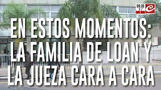 Caso Loan: la familia del nene y la jueza cara a cara