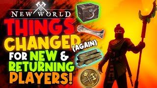 AVOID OUTDATED Guides! ️New World Returning Player Guide & New Player Guide Pre-Expansion 2023