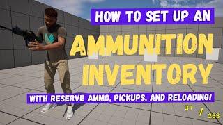 How To Set Up An Advanced Ammo Inventory - Unreal Engine 5 Tutorial