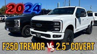 2024 Ford F250 TREMOR vs 2.5” Leveled Covert CUSTOM