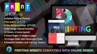 Printshop - Responsive Magento Printing Theme | Themeforest Website Templates and Themes