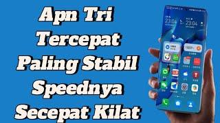 APN TRI TERCEPAT PALING STABIL || SPEEDNYA SECEPAT KILAT