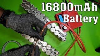 Building a 21700 Li-ion Battery Pack - 12s4p -16800mAh High Drain |Part 1