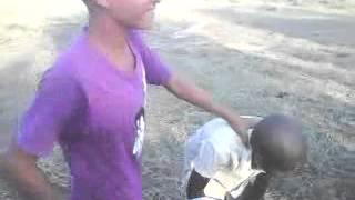 Funny Indian Kid Doing Fun