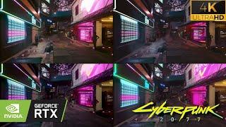 4K Cyberpunk 2077 Vanilla vs NCLM vs Luum vs E3 2019 Lighting Mod | Modded Graphics Comparison 2023