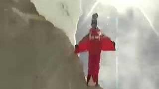 Tallest Base Jump - 1700m!!! [East Face, Meru Peak, 6600m]