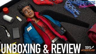 Miles Morales 1/6 Scale Figure Spider-Man Into the Spider-Verse Young Rich Toys Unboxing & Review