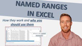 Why you should be using NAMED RANGES in Excel