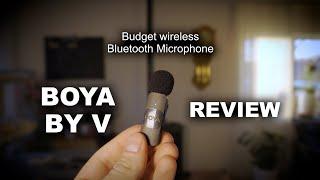BEST BUDGET Wireless Microphone?! Boya By V20 Review