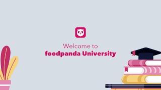 Welcome to foodpanda University