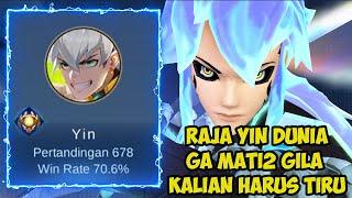 Tutor Dari Top 1 Global Yin Hero yg Jarang diPake Padahal OverPower Banget - Mobile Legends